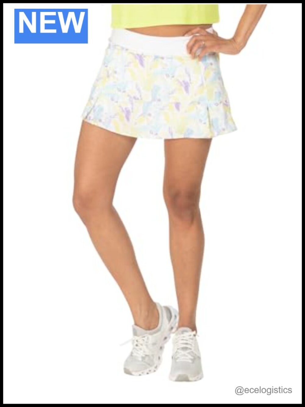 Polo Skort with Compression Shorts Athletic Tennis